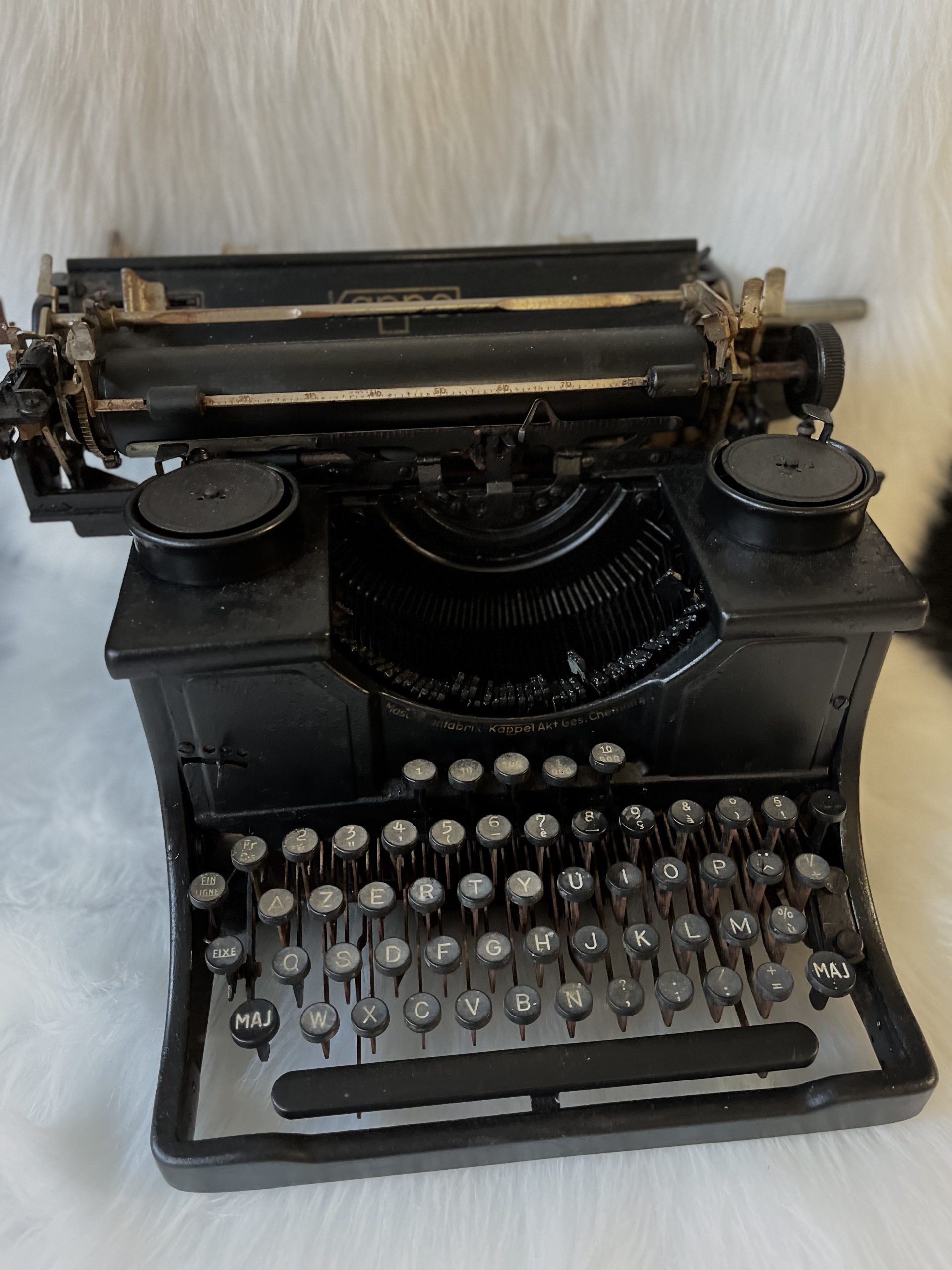 Machine à écrire – Décoration événementielle – Scénographie – Location